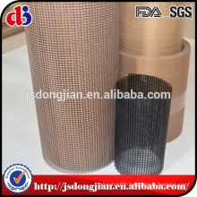 China High quality Wholesale 4x4mm/PTFE Coated Fiberglass Mesh ConveyorBelt